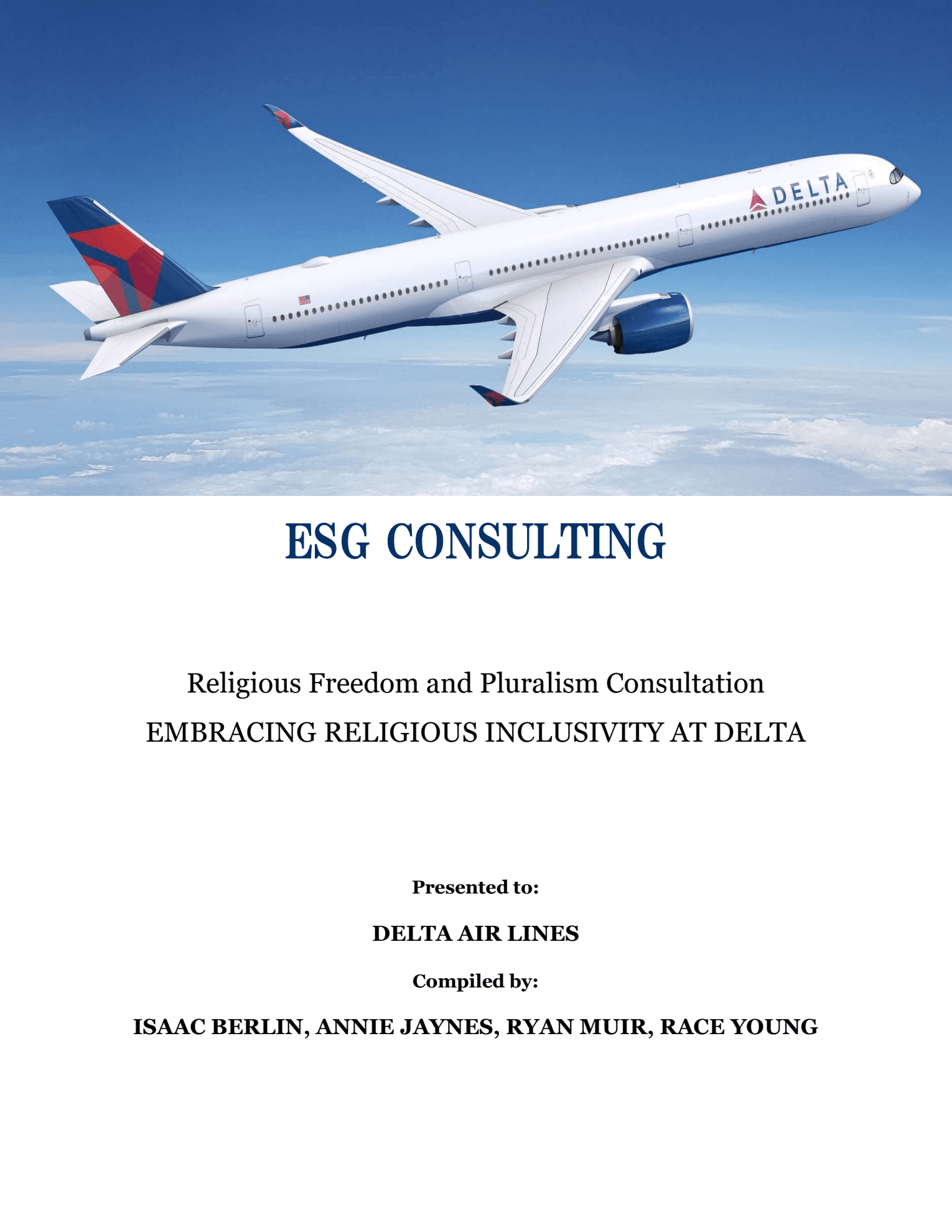 Preview of Religious DEI at Delta Air Lines
